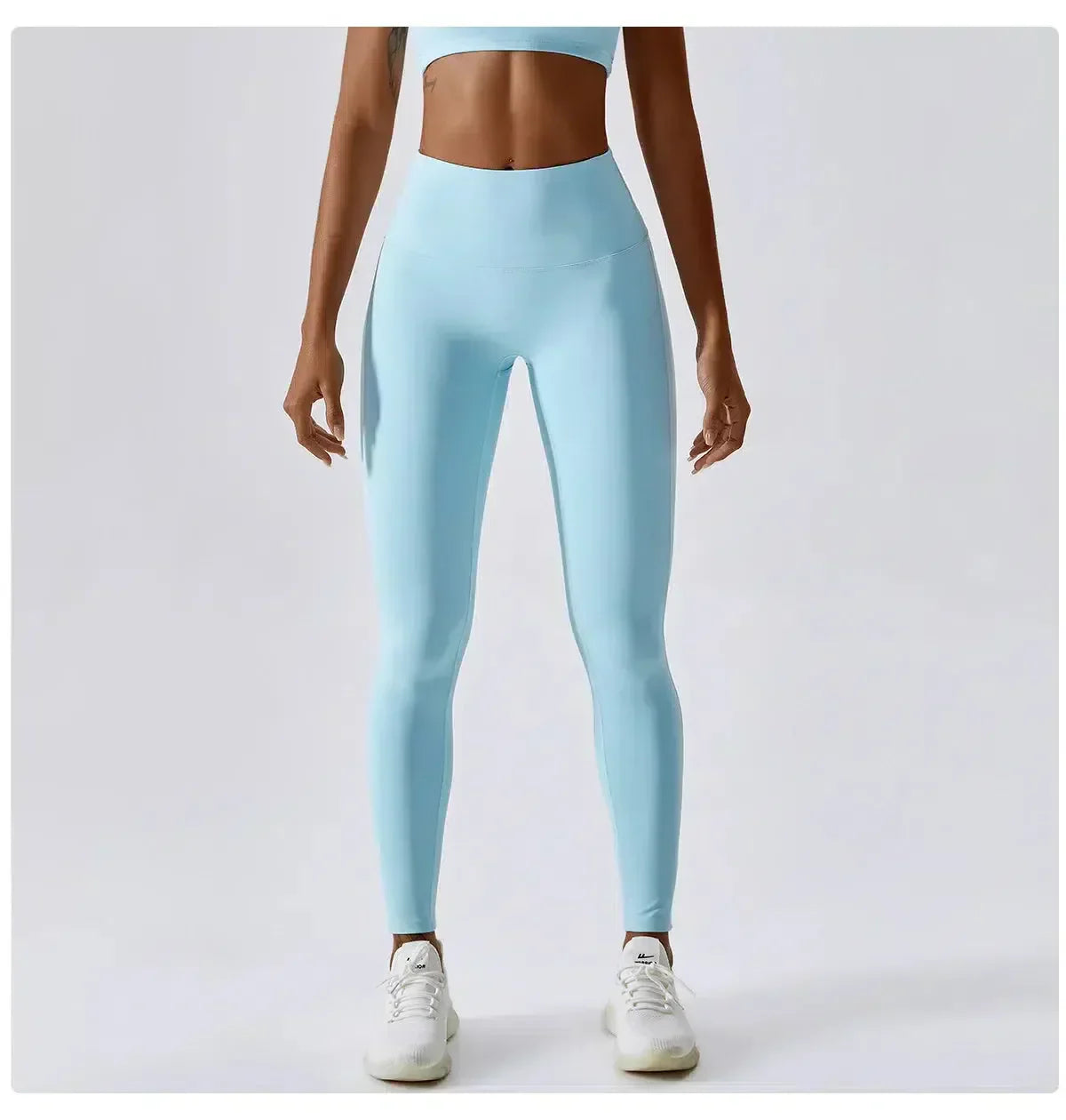 Ambra – Materiał o wysokiej elastyczności – Legginsy treningowe push-up-15216290332997-Róża Kwiatowa