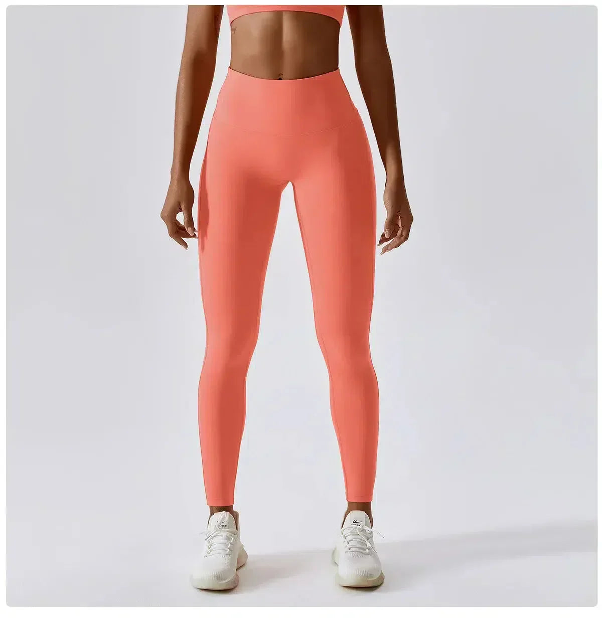 Ambra – Materiał o wysokiej elastyczności – Legginsy treningowe push-up-15216290332997-Róża Kwiatowa