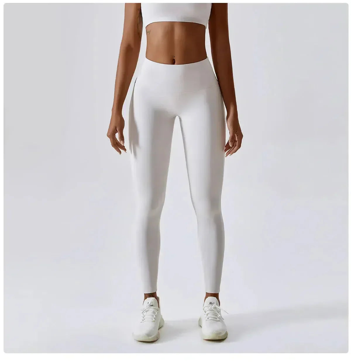 Ambra – Materiał o wysokiej elastyczności – Legginsy treningowe push-up-15216290332997-Róża Kwiatowa