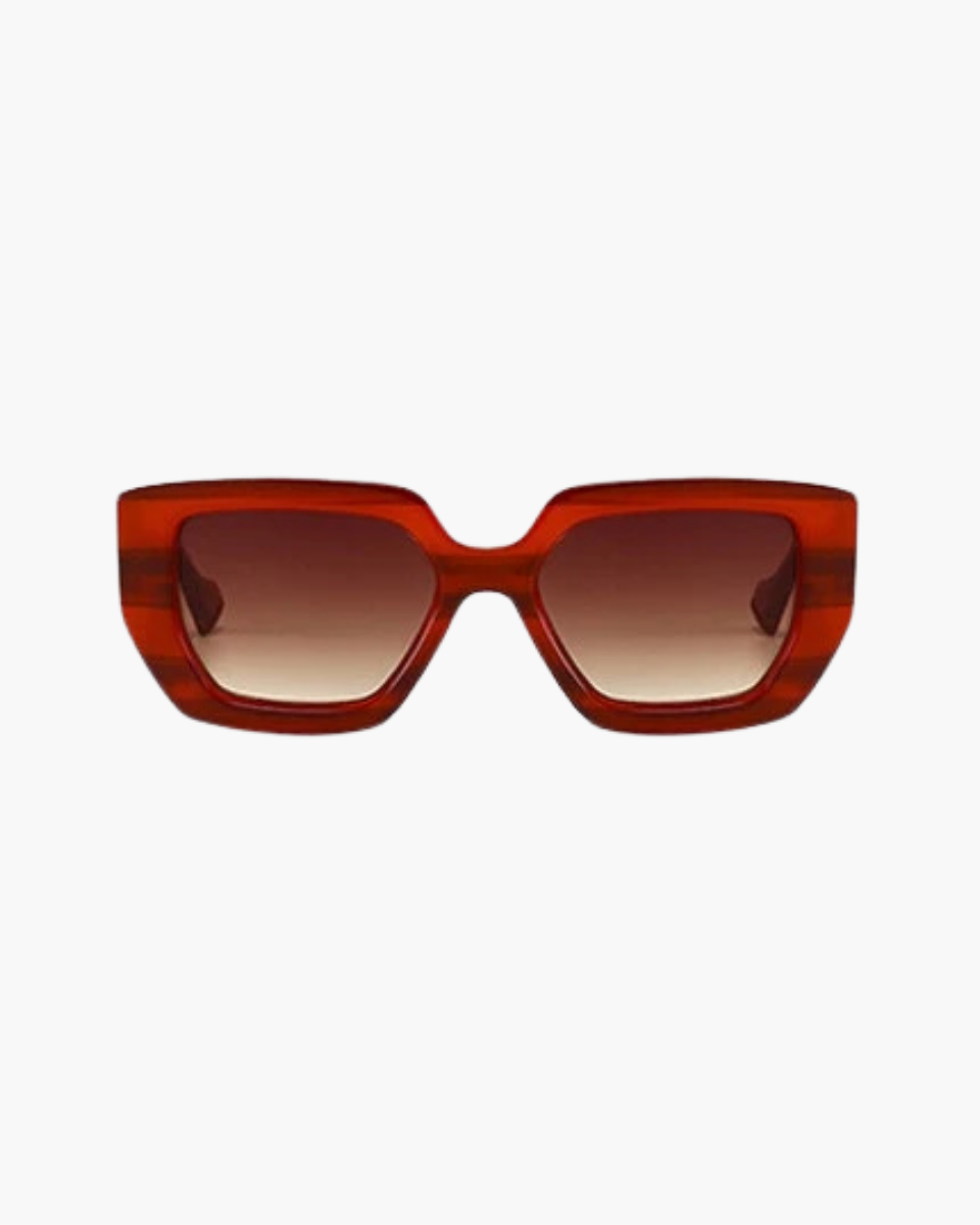 Annalise – Soczewki z ochroną UV – Okulary przeciwsłoneczne kwadratowe-15216210248005-Róża Kwiatowa