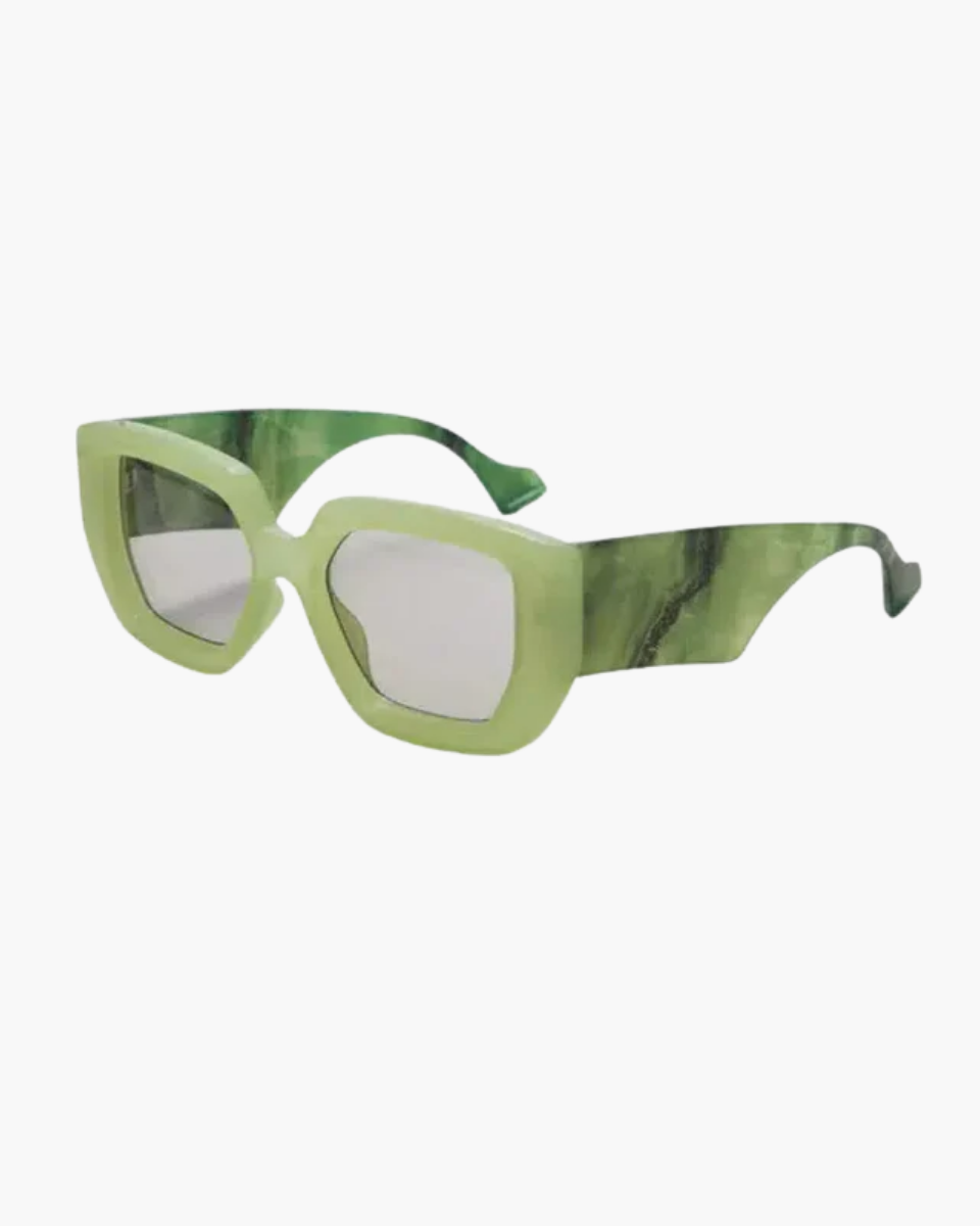 Annalise – Soczewki z ochroną UV – Okulary przeciwsłoneczne kwadratowe-15216210248005-Róża Kwiatowa