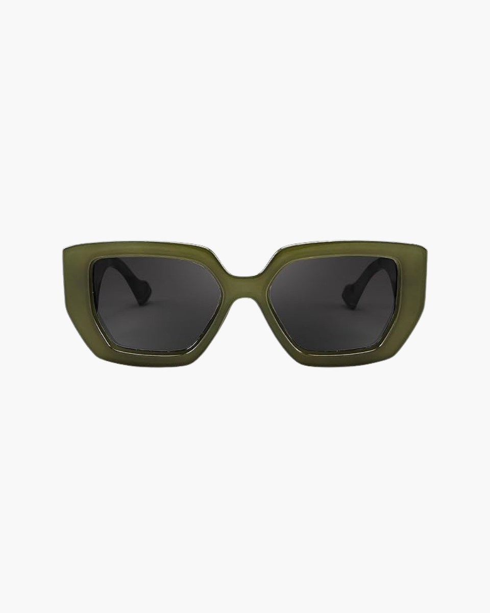 Annalise – Soczewki z ochroną UV – Okulary przeciwsłoneczne kwadratowe-15216210248005-Róża Kwiatowa
