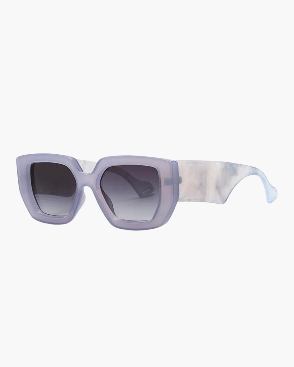 Annalise – Soczewki z ochroną UV – Okulary przeciwsłoneczne kwadratowe-15216210248005-Róża Kwiatowa