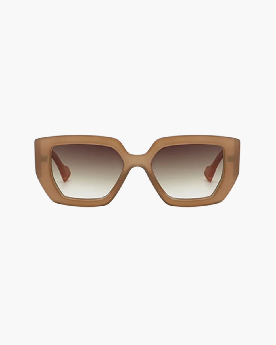 Annalise – Soczewki z ochroną UV – Okulary przeciwsłoneczne kwadratowe-15216210248005-Róża Kwiatowa