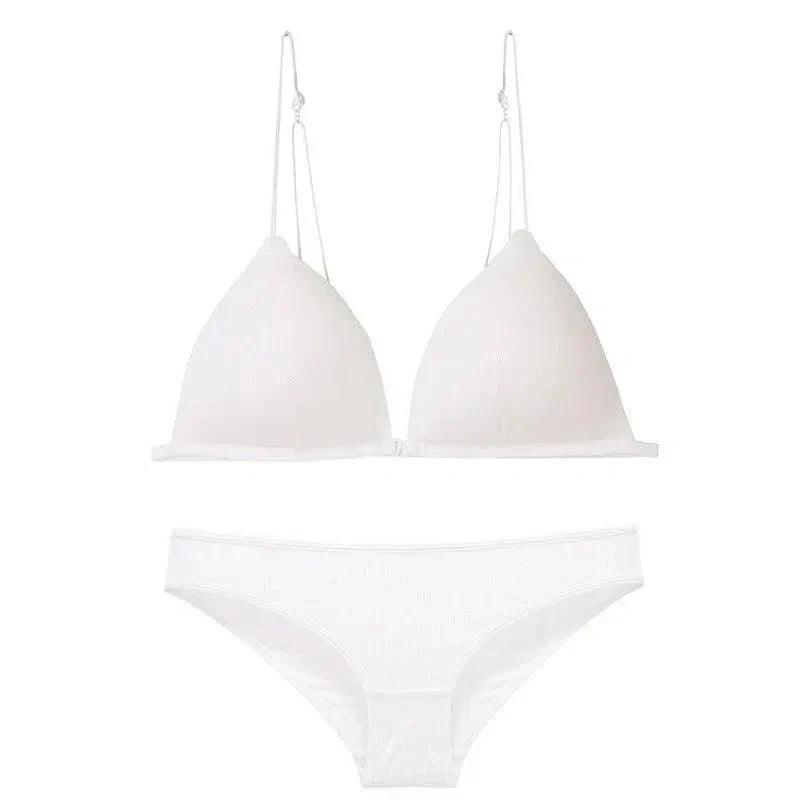 Arlette – Biustonosz trójkątny i bikini – Zestaw-15216281354565-Róża Kwiatowa