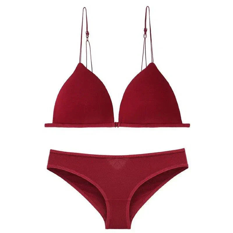 Arlette – Biustonosz trójkątny i bikini – Zestaw-15216281354565-Róża Kwiatowa