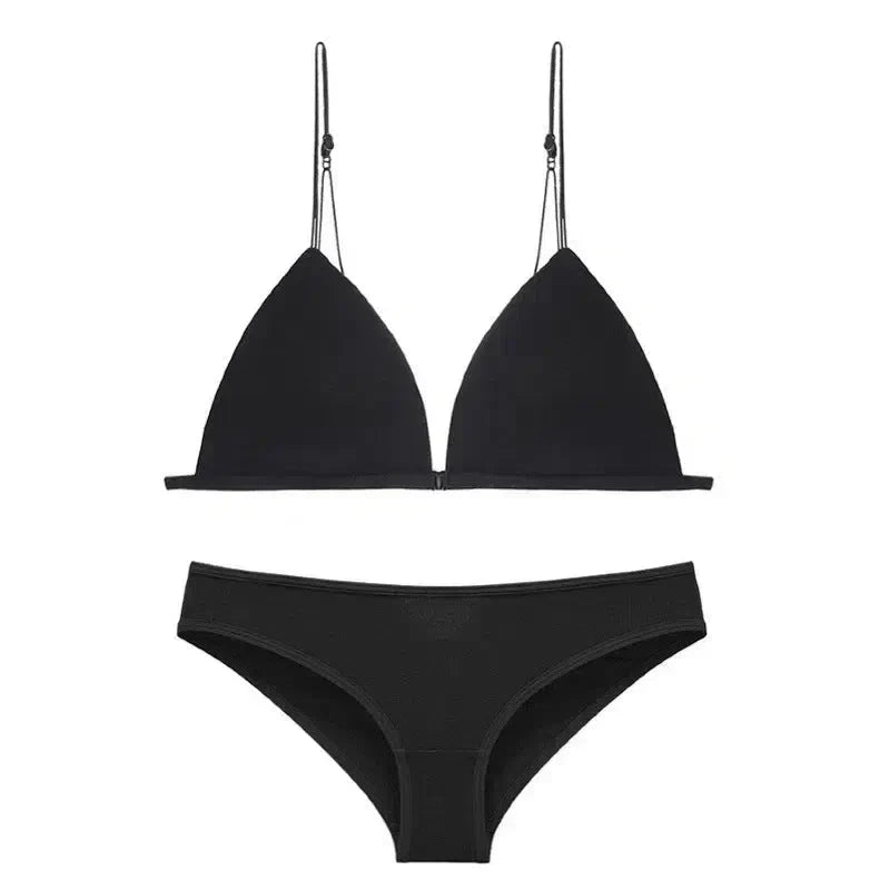 Arlette – Biustonosz trójkątny i bikini – Zestaw-15216281354565-Róża Kwiatowa