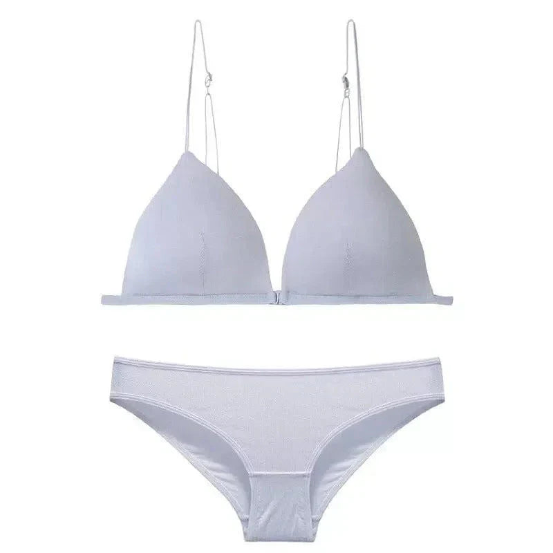 Arlette – Biustonosz trójkątny i bikini – Zestaw-15216281354565-Róża Kwiatowa