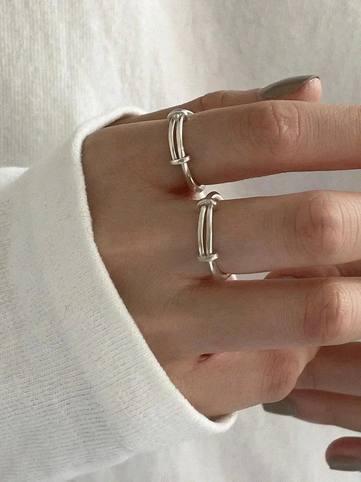 Auressa – Minimalistyczny design – Regulowany pierścionek-15216212377925-Róża Kwiatowa