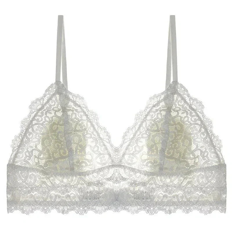 Avelia – Koronkowe ramiączka – Bralette-15216277684549-Róża Kwiatowa