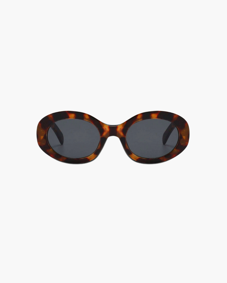 Belluna – Owalny design vintage – Okulary przeciwsłoneczne-15216196518213-Róża Kwiatowa