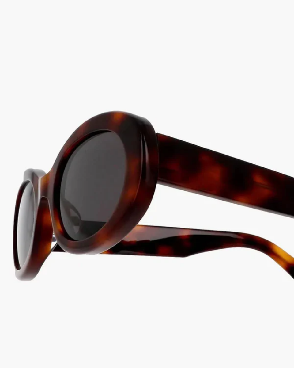 Belluna – Owalny design vintage – Okulary przeciwsłoneczne-15216196518213-Róża Kwiatowa