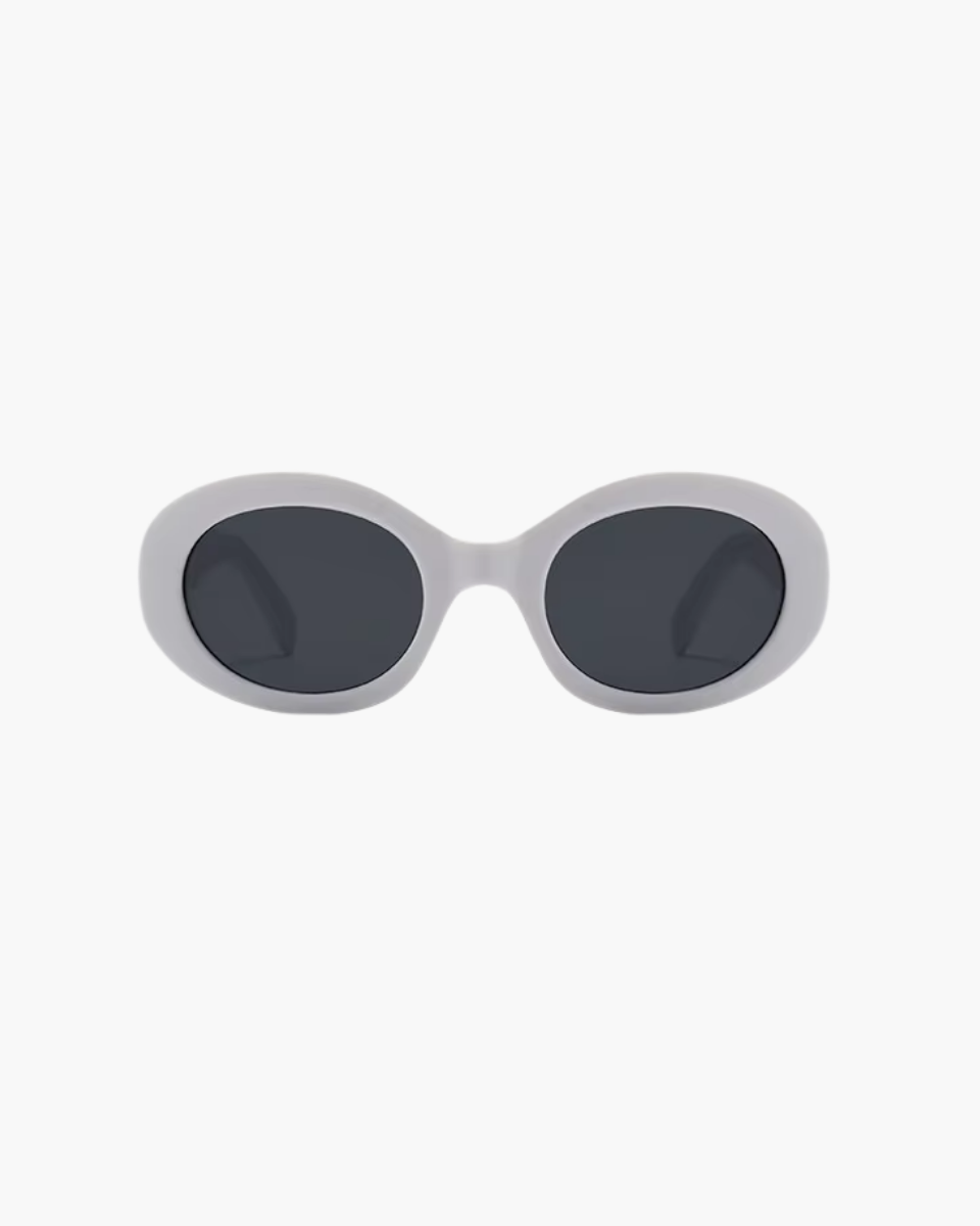 Belluna – Owalny design vintage – Okulary przeciwsłoneczne-15216196518213-Róża Kwiatowa
