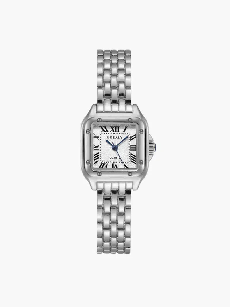 Belluno – Tarcza z cyframi rzymskimi – Zegarek vintage-15216224403781-Róża Kwiatowa