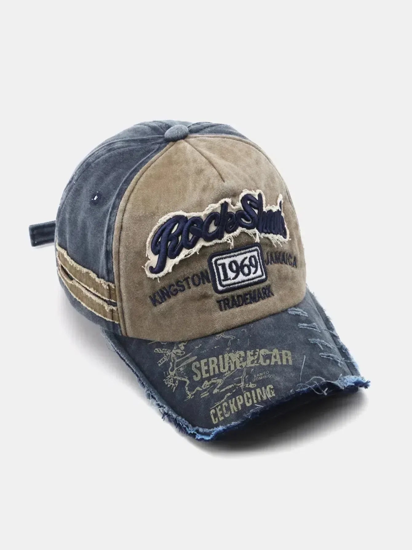 Carivelle – Wykończenie washed 1969 – Czapka z daszkiem-15216236626245-Róża Kwiatowa
