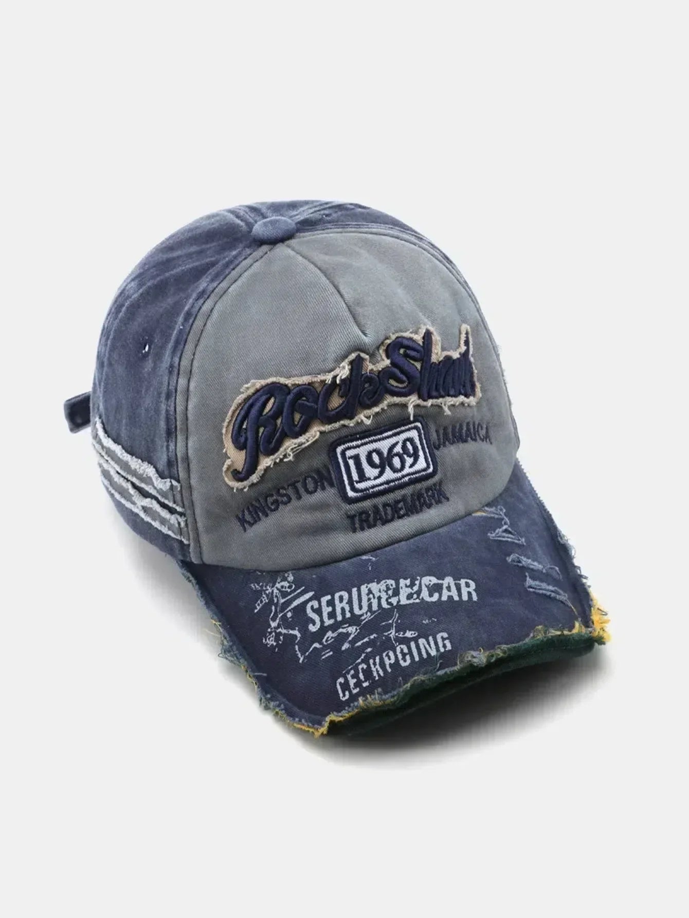 Carivelle – Wykończenie washed 1969 – Czapka z daszkiem-15216236626245-Róża Kwiatowa