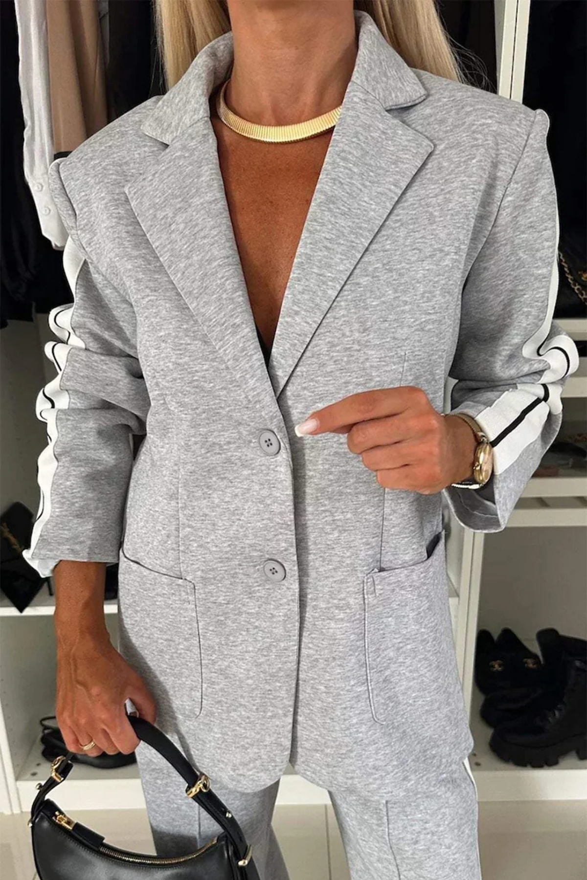 Carmen — Sport Luxe — Komplet dwuczęściowy-15234676654405-Róża Kwiatowa