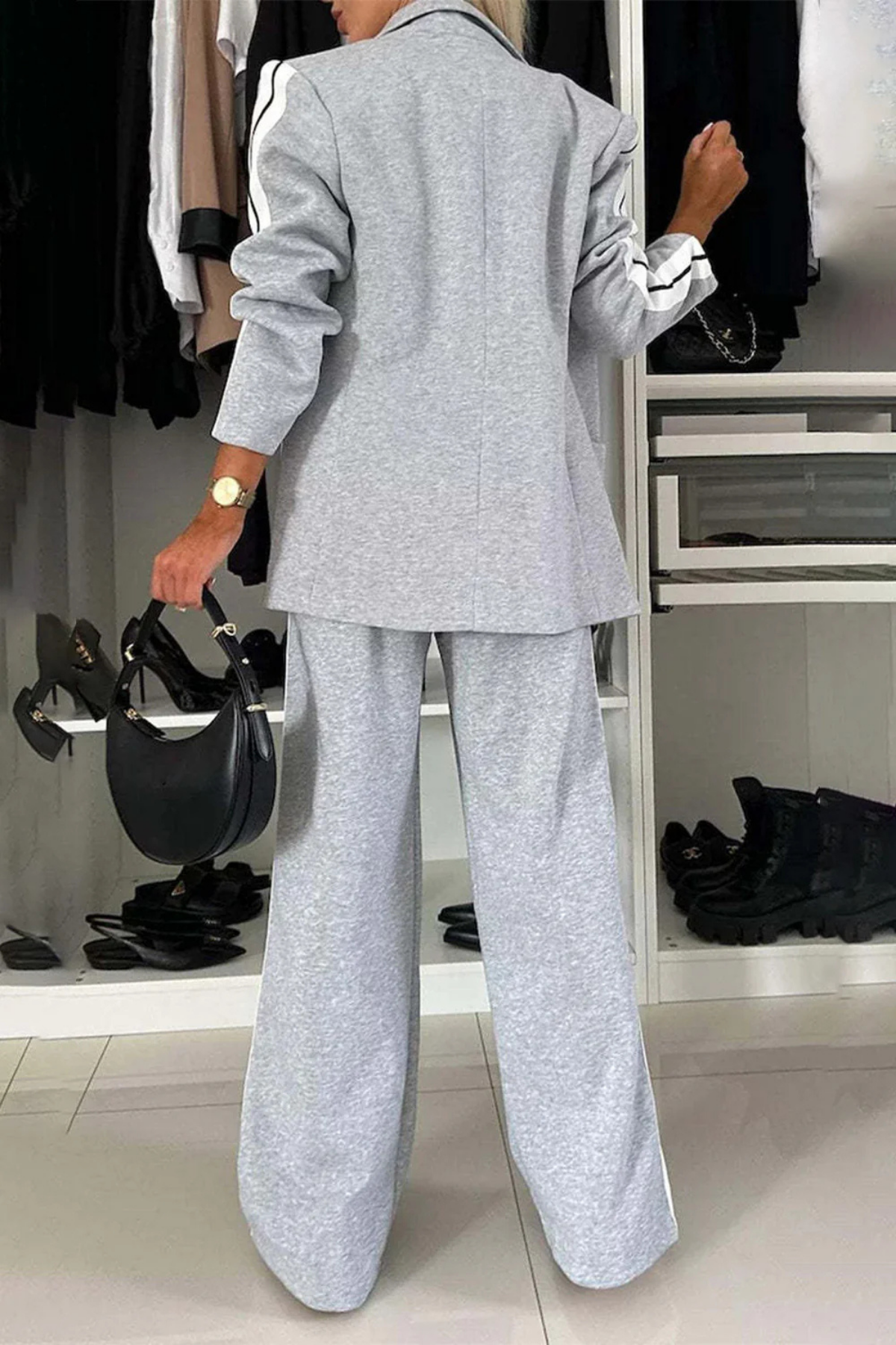 Carmen — Sport Luxe — Komplet dwuczęściowy-15234676654405-Róża Kwiatowa
