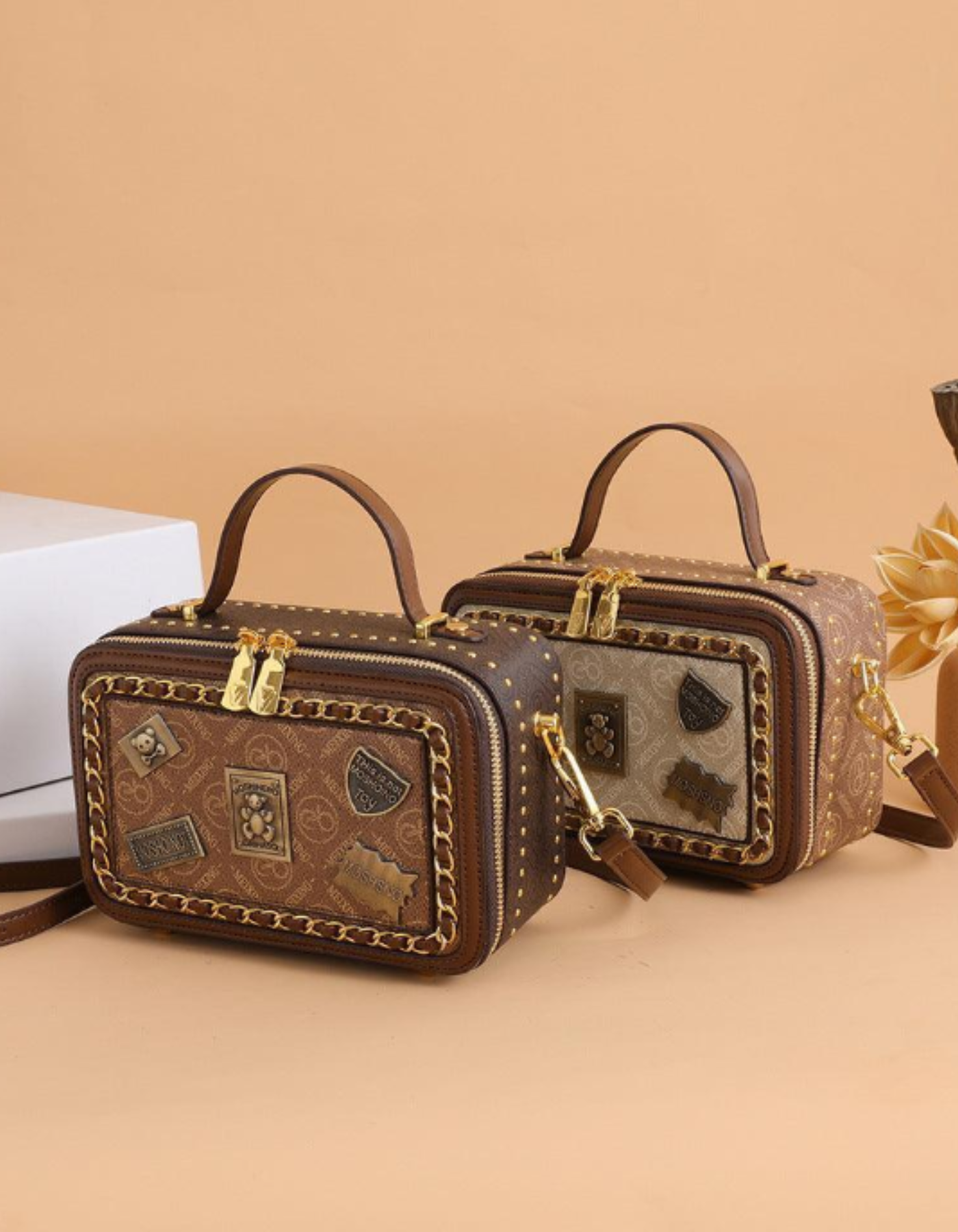 Celestia – Vintage patchwork charm – Torba na ramię-15216455483717-Róża Kwiatowa