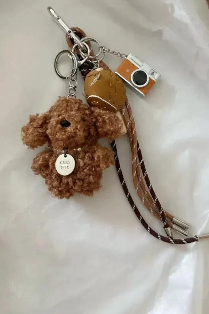 Choco Bear– Inspirowane podróżami – Zawieszka do torby-15216245604677-Róża Kwiatowa