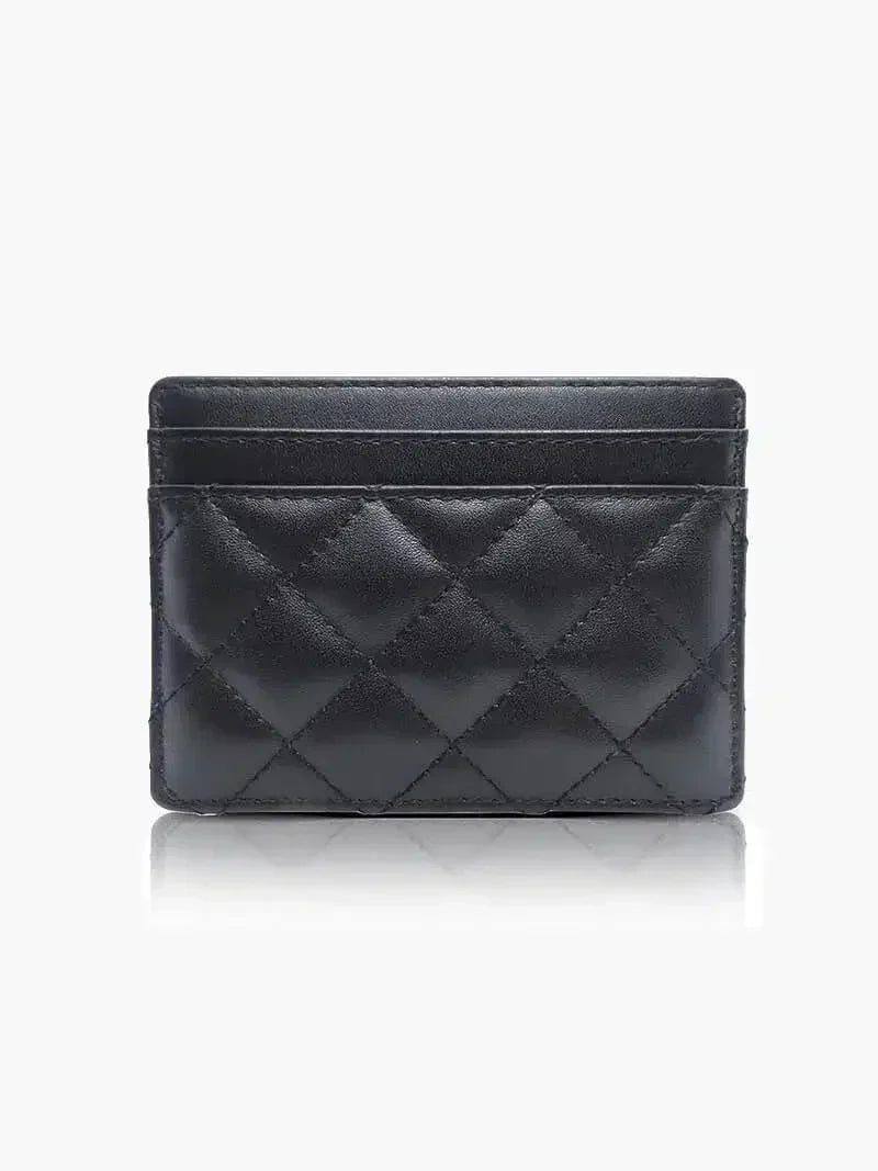 Coco – Elegancki czarny design – Etui na karty-15216241475909-Róża Kwiatowa