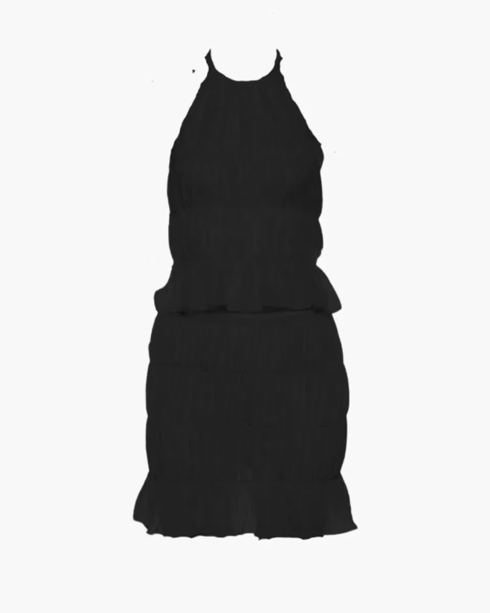 Coralie – Zestaw z marszczonym topem na ramiączkach i spódnicą – Elegancka lekkość-15216326738245-Róża Kwiatowa