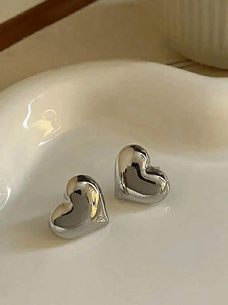 Cuore – Wyrazista forma – Kolczyki serca-15216216277317-Róża Kwiatowa