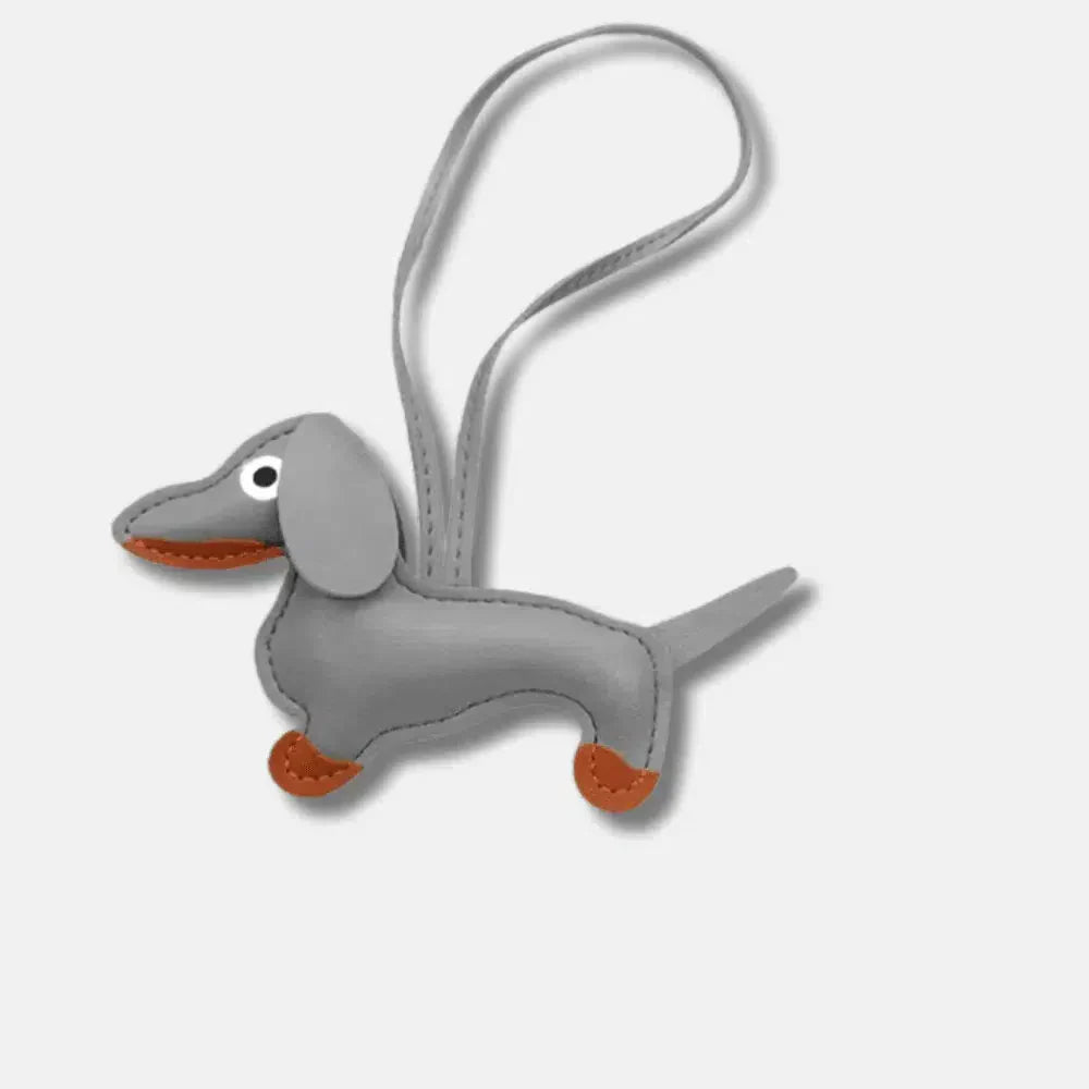 Dachshund – Zabawny wzór jamnika – Zawieszka do torby-15216242753861-Róża Kwiatowa