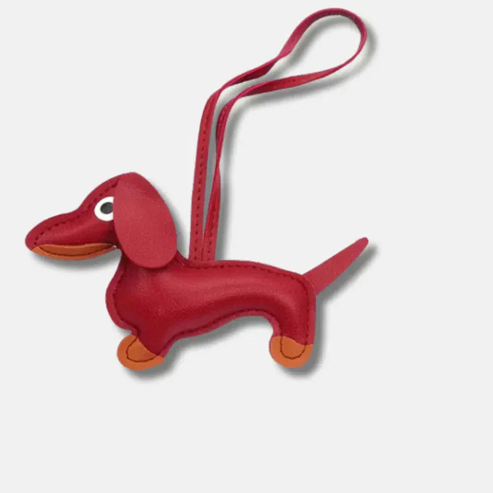Dachshund – Zabawny wzór jamnika – Zawieszka do torby-15216242753861-Róża Kwiatowa