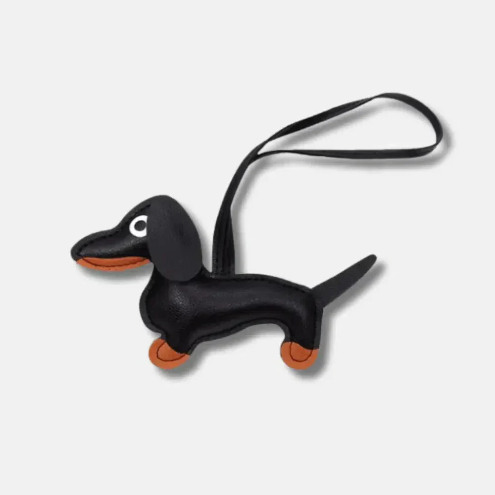 Dachshund – Zabawny wzór jamnika – Zawieszka do torby-15216242753861-Róża Kwiatowa