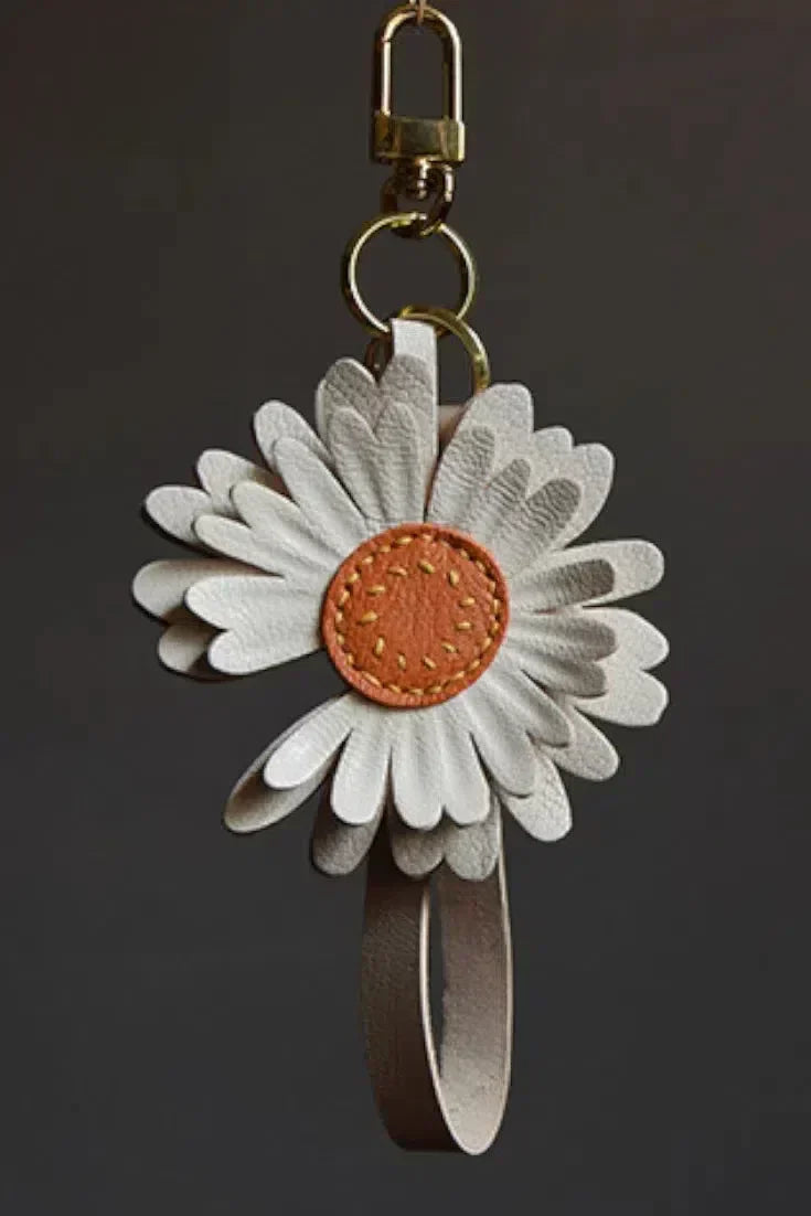 Daisy – Kwiatowy wzór – Zawieszka do torebki-15216247308613-Róża Kwiatowa