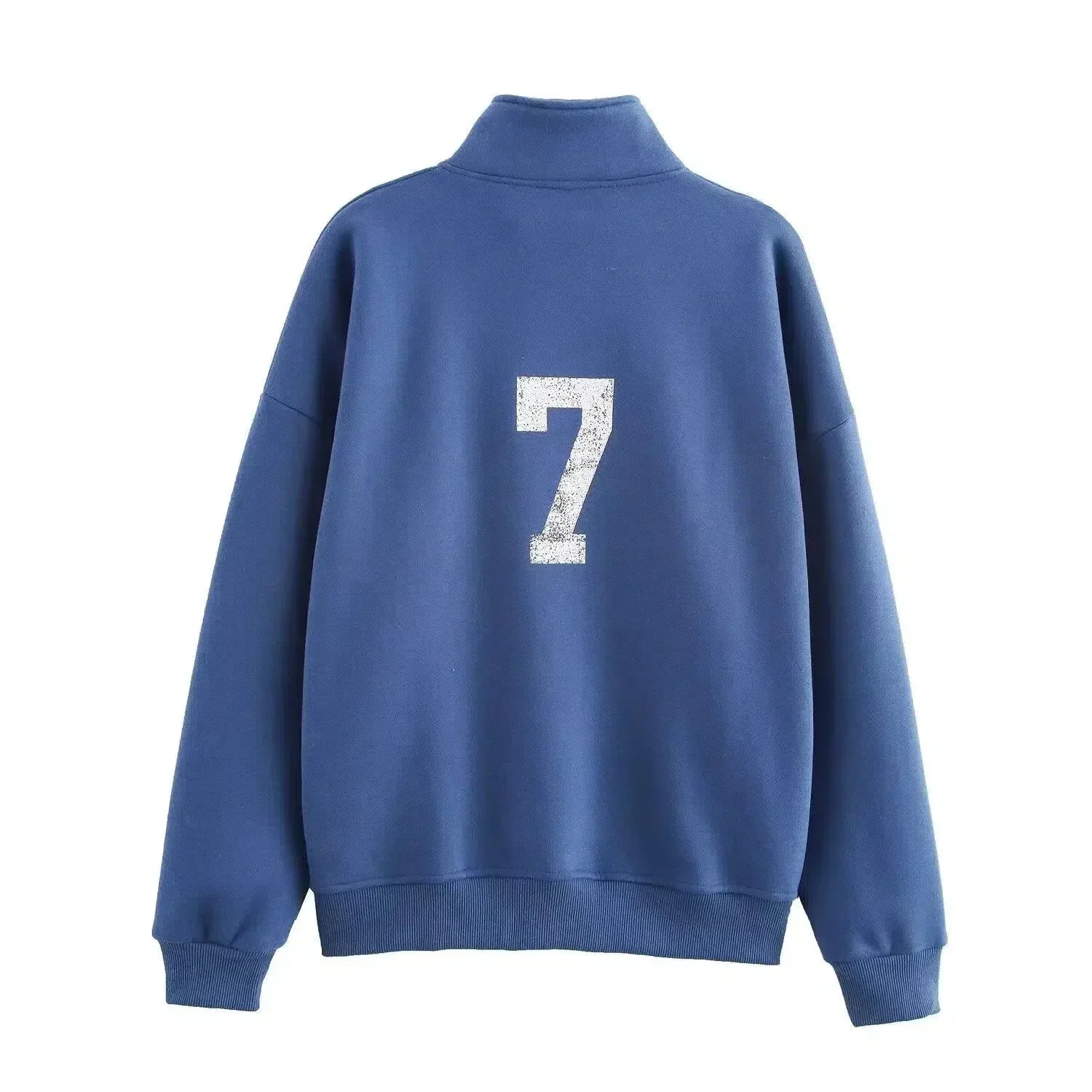 Damaris – Bluza z półsuwakiem i spodnie z mankietami – Zestaw domowy LA-15216261103941-Róża Kwiatowa