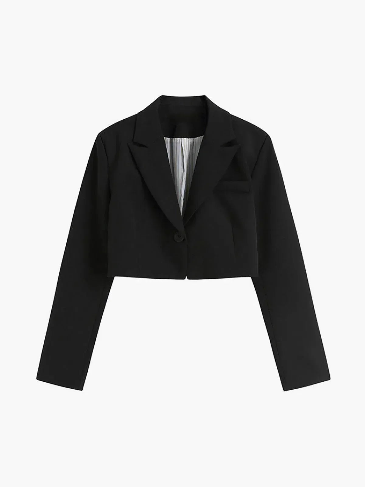 Domina – Elegancka krótka sylwetka – Marynarka-15216349348165-Róża Kwiatowa