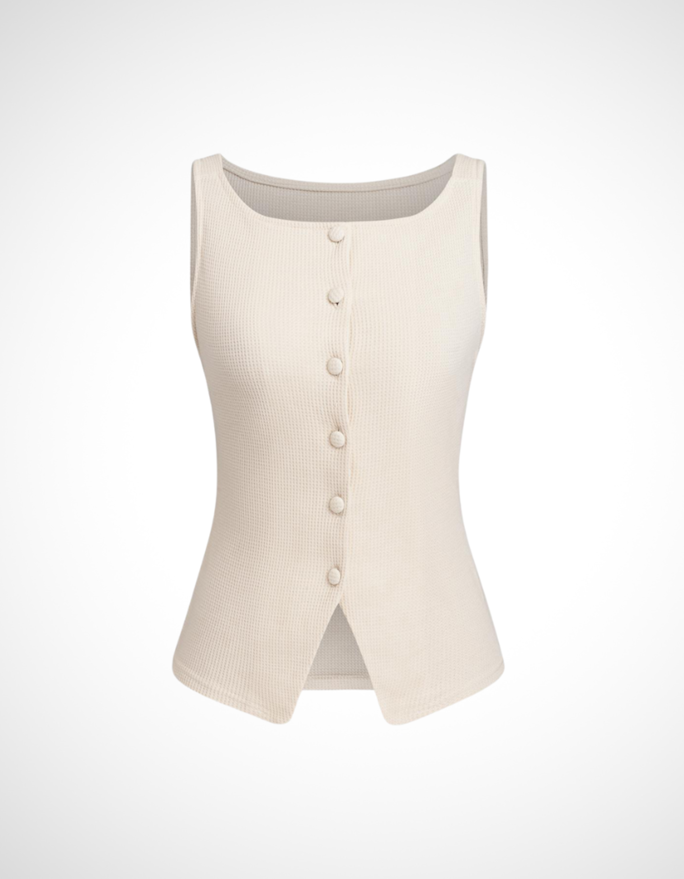 Elaria – Teksturowana elegancja – Bezrękawnik-15266521547077-Róża Kwiatowa