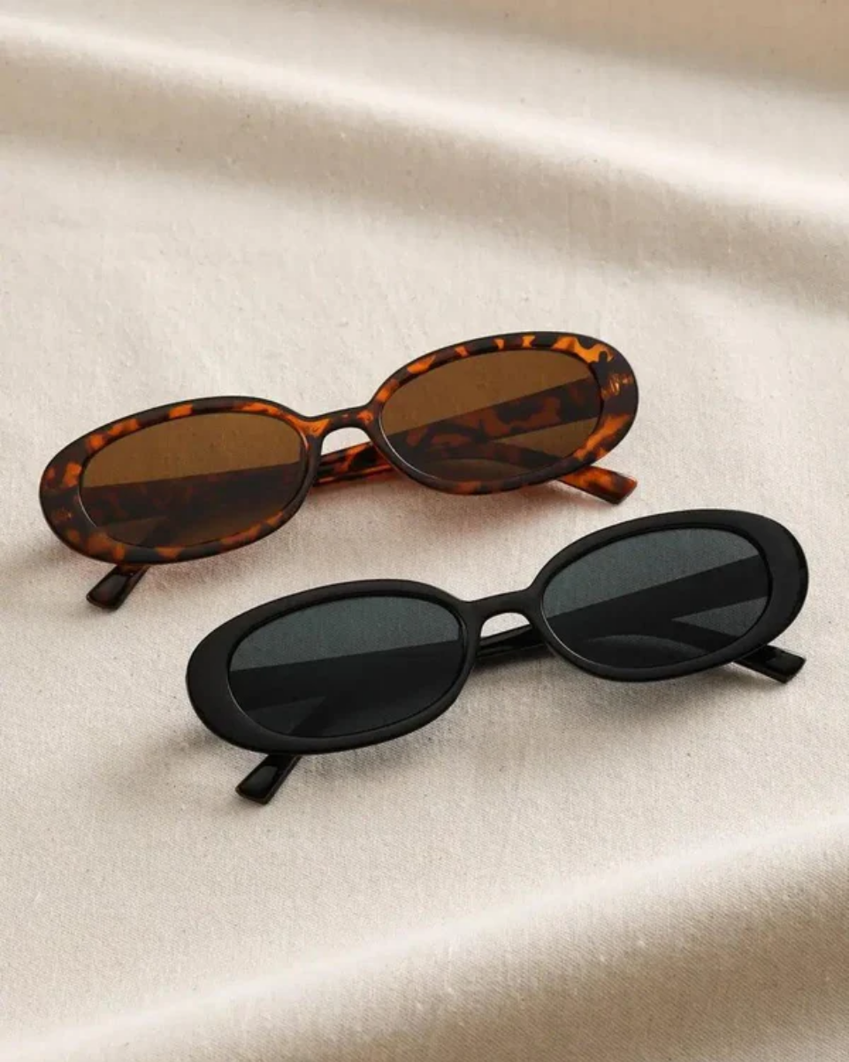 Fiorella – Owalna oprawka w stylu retro – Okulary przeciwsłoneczne-15216209887557-Róża Kwiatowa