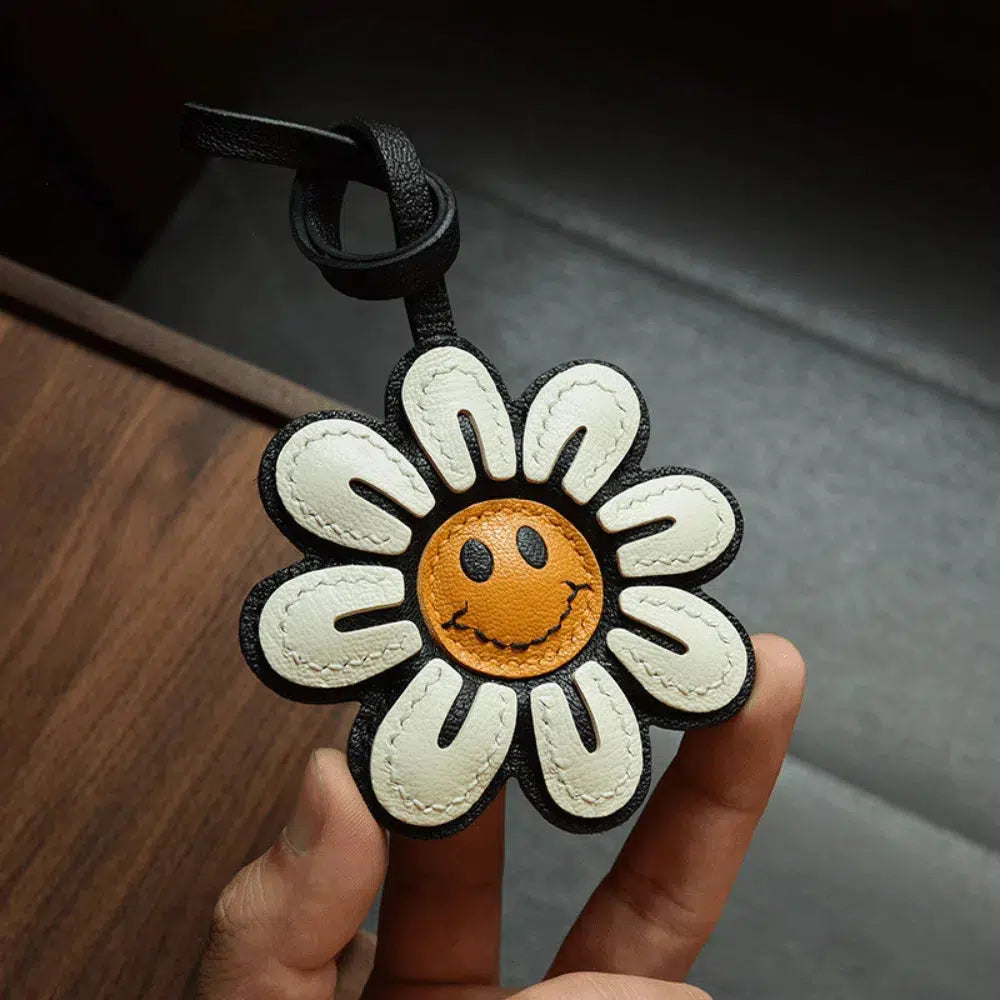 Flower – Elegancki kwiatowy wzór – Zawieszka do torebki-15216243769669-Róża Kwiatowa