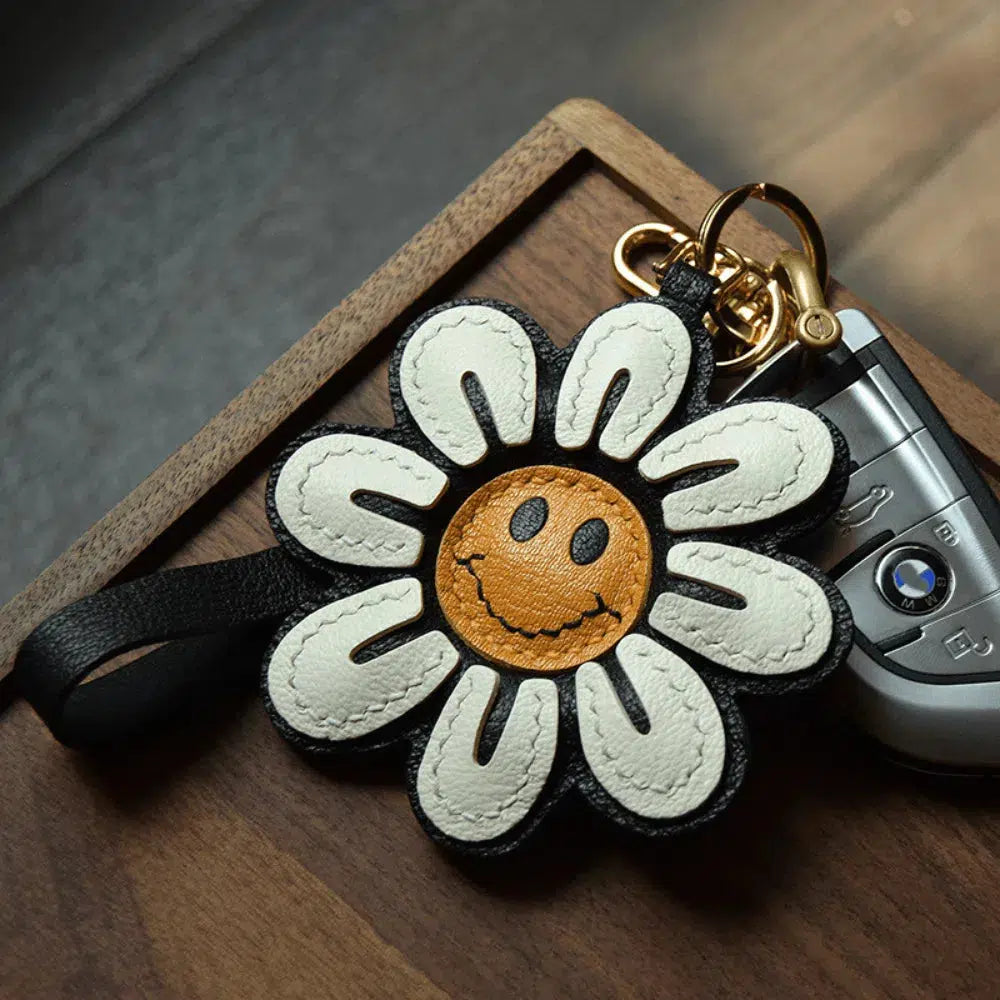 Flower – Elegancki kwiatowy wzór – Zawieszka do torebki-15216243769669-Róża Kwiatowa