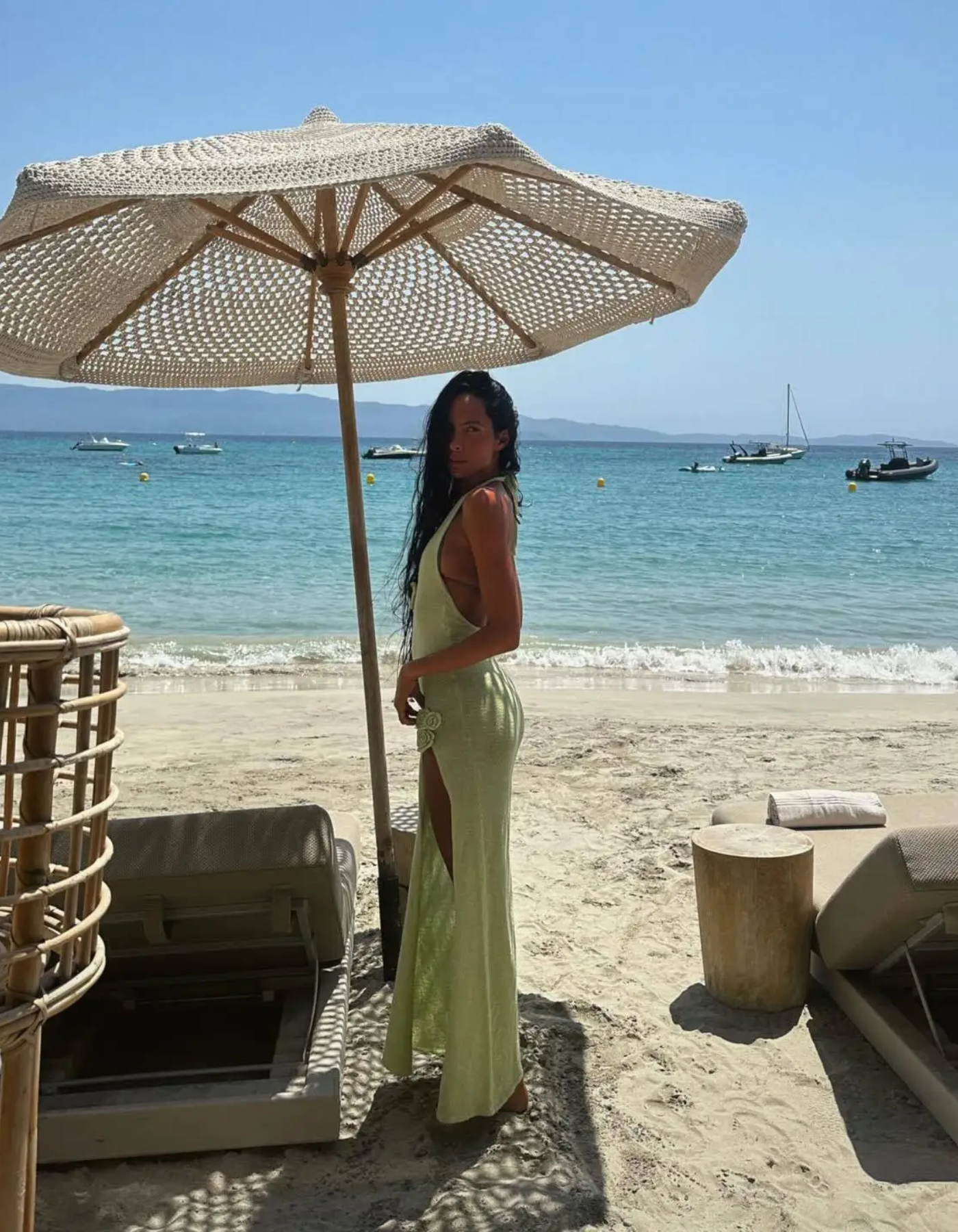 Frances – Elegancki fason na szyję – Suknia plażowa-15216448110917-Róża Kwiatowa