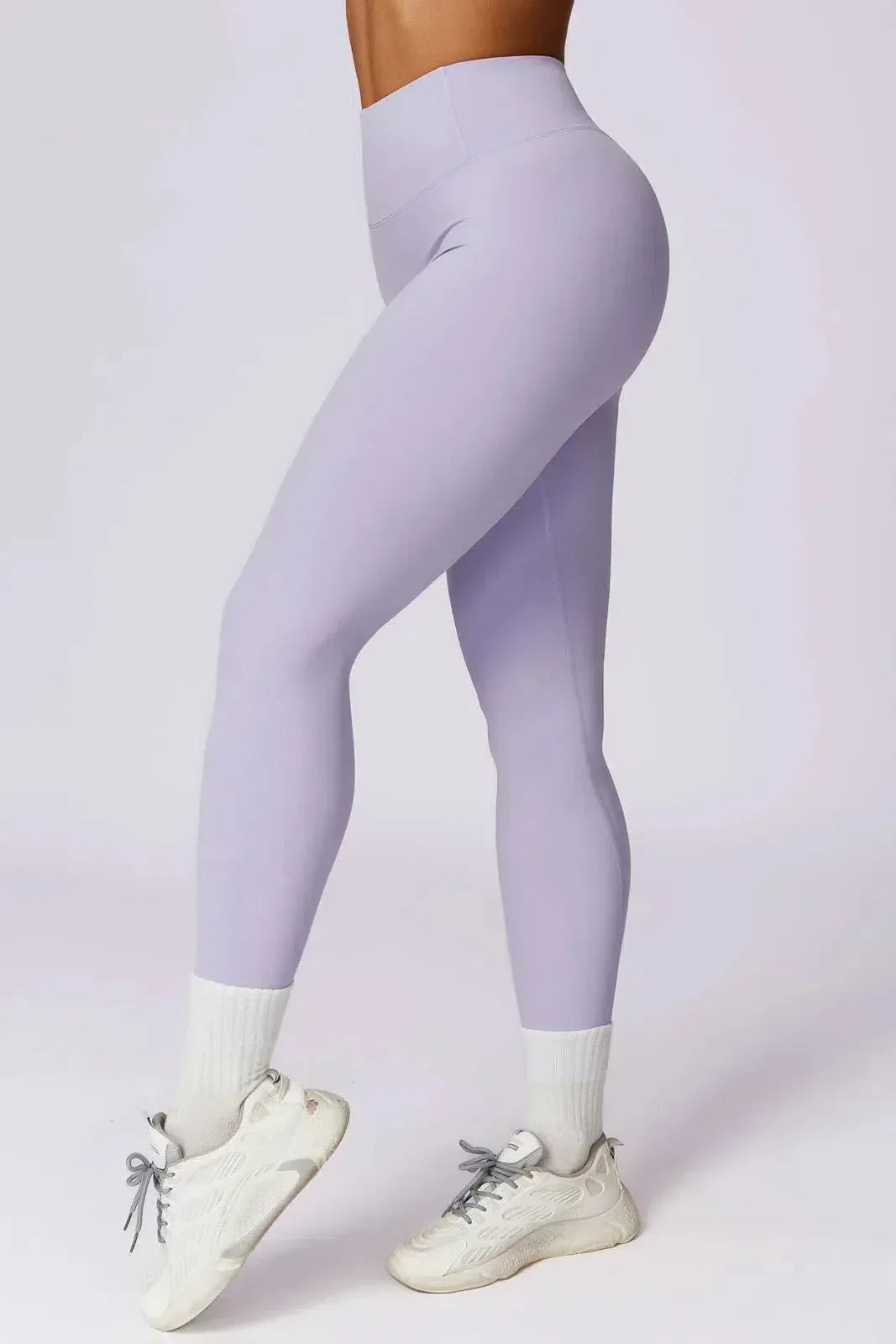 Galilea – Wysoki stan – Legginsy treningowe-15216377626949-Róża Kwiatowa