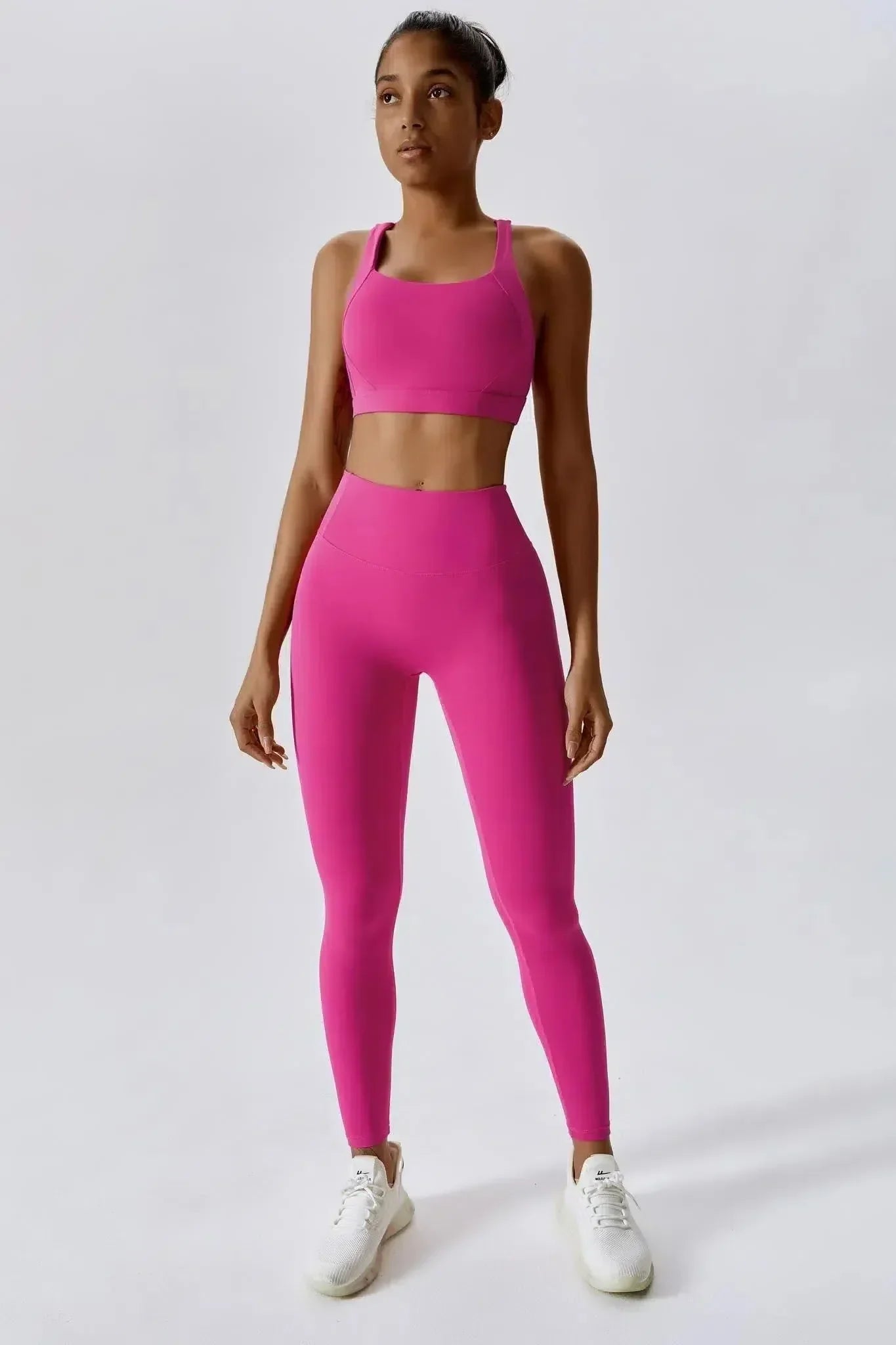 Galilea – Wysoki stan – Legginsy treningowe-15216377626949-Róża Kwiatowa