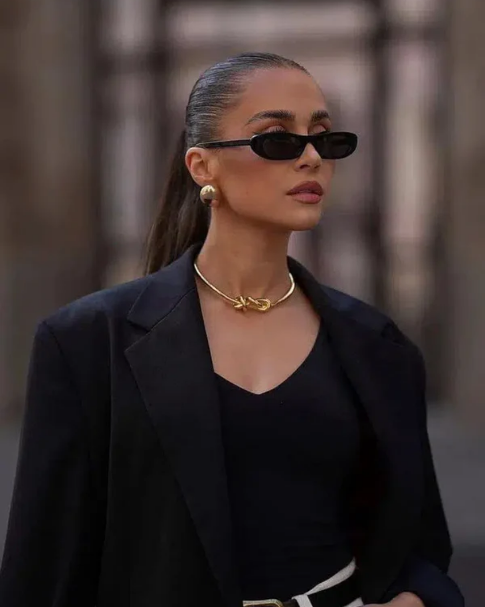 Giada – Owalna oprawka w stylu vintage – Okulary przeciwsłoneczne-15216196026693-Róża Kwiatowa