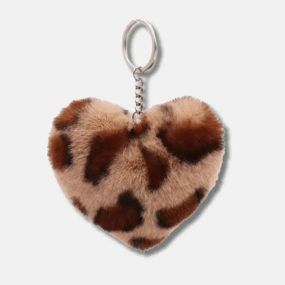 Heart – Elegancki wzór serca – Zawieszka do torebki-15216248750405-Róża Kwiatowa