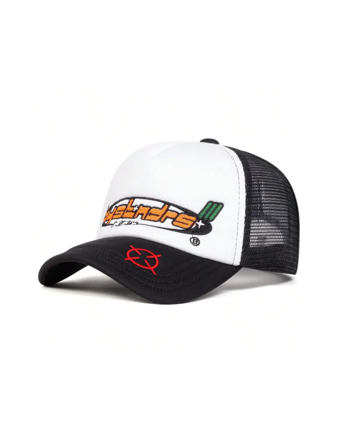 Hybrento – Retro tech – Czapka truckerka z siateczką-15216288039237-Róża Kwiatowa