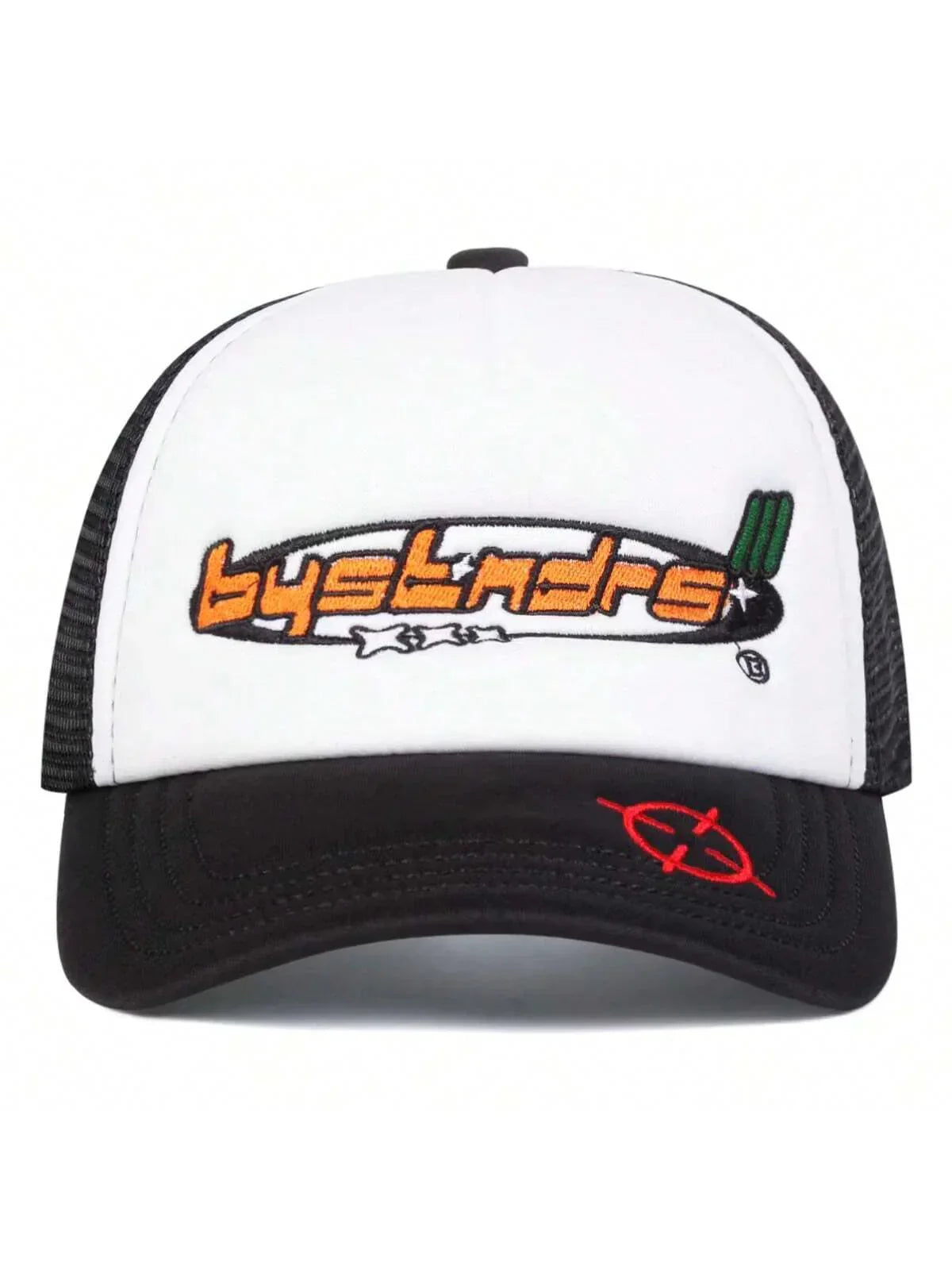 Hybrento – Retro tech – Czapka truckerka z siateczką-15216288039237-Róża Kwiatowa
