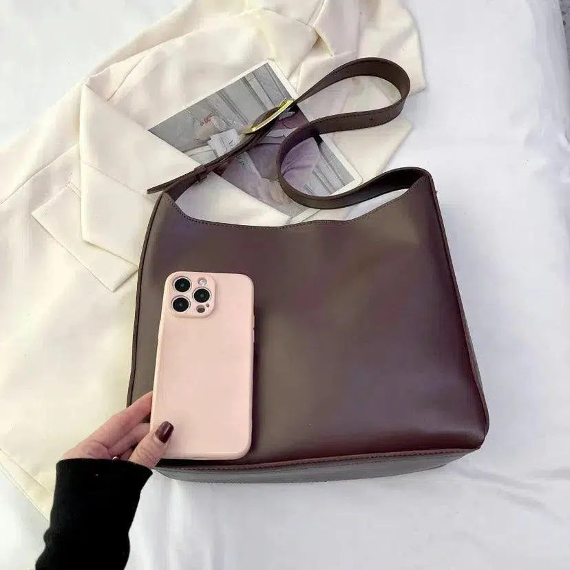 Julia – Elegancki styl na co dzień – Torba na ramię-15216239247685-Róża Kwiatowa
