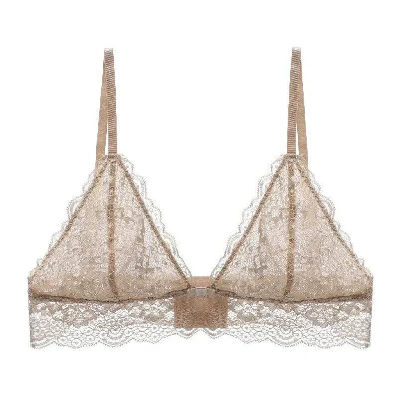 Linore – Trójkątna koronka – Bralette-15216282861893-Róża Kwiatowa