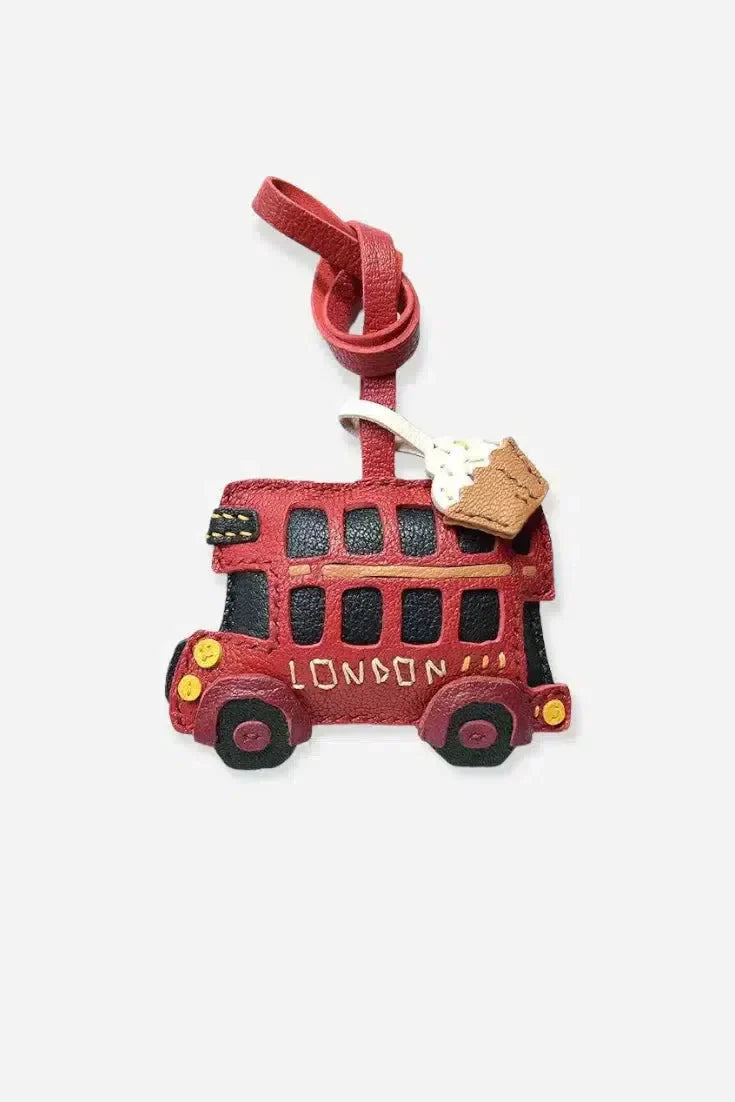 London Bus – Klasyczny wzór – Zawieszka do torby-15216245932357-Róża Kwiatowa