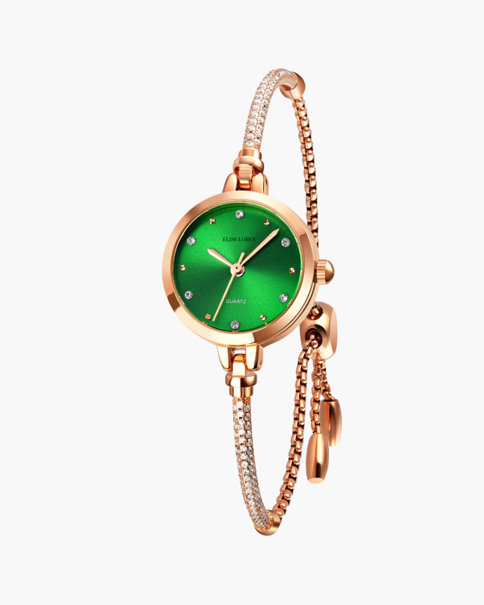 Luna Belle – Elegancki styl bransolety – Zegarek-15216231711045-Róża Kwiatowa