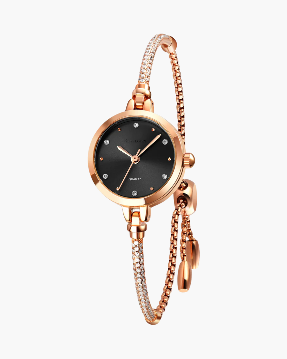Luna Belle – Elegancki styl bransolety – Zegarek-15216231711045-Róża Kwiatowa