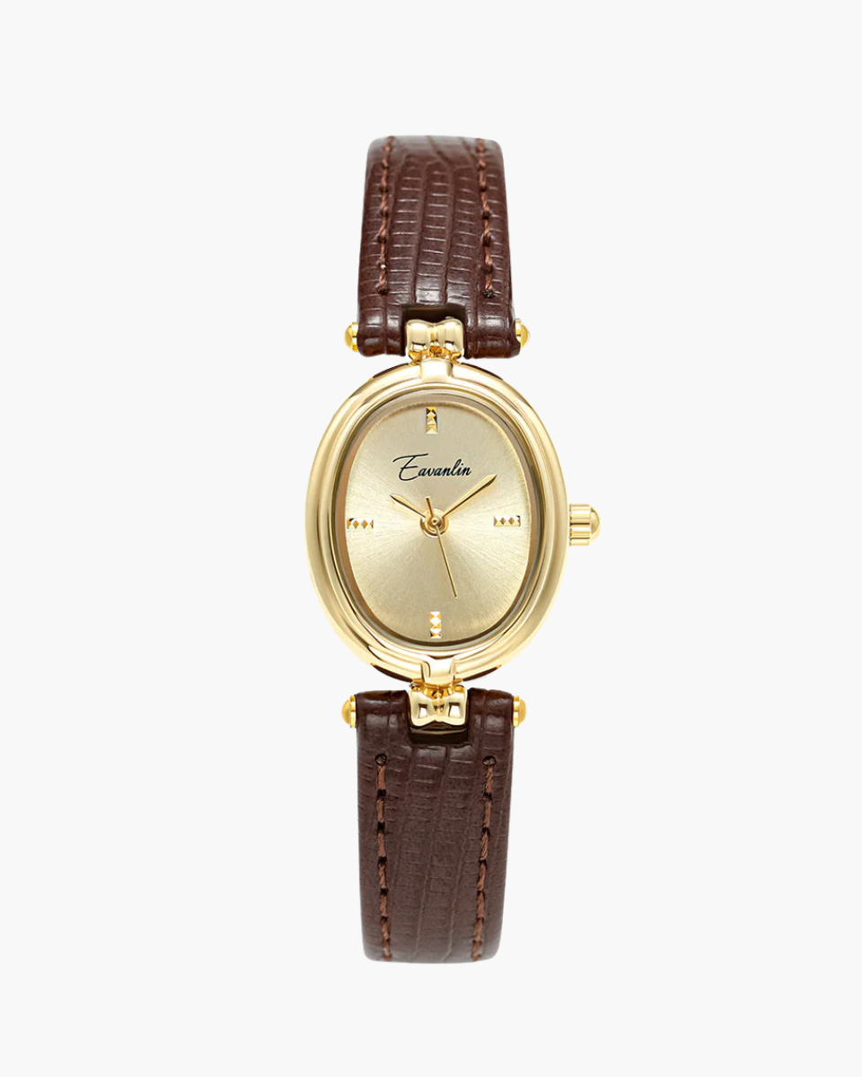 Lunetta – Złocone detale – Zegarek vintage-15216225255749-Róża Kwiatowa